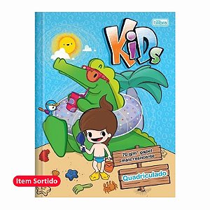 Caderno Quadriculado 40 fls Kids Masculino