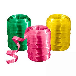Fitilho Plástico Cores Sortidas Rizzo RL C/50MTS