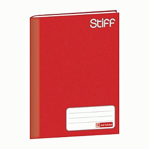 Caderno Caligrafia Universitário 96 Fls Vermelho Jandaia