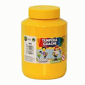 Tinta Guache 500ML Amarelo  Acrilex