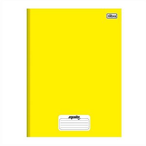 Caderno Univ. Costurado 96Fls Mais+ Amarelo Tilibra