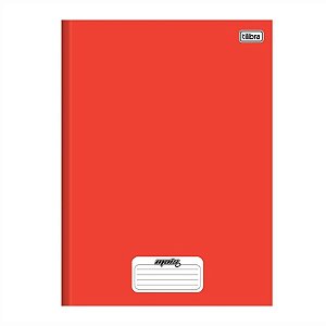 Caderno Univ. Costurado 48Fls Mais+ Vermelho Tilibra