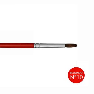 Pincel Pintura K20 Redondo Nº 10 KIT