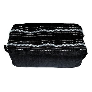 Estojo Duplo Tactel Preto - Fizz