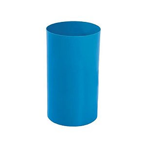 Cesto de Lixo P/ Escritório Plástico Azul 50cm EB13A JSN