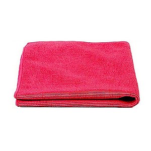 Pano de Microfibra Vermelho/Rosa 30x30cm