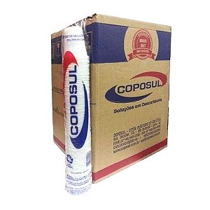 Copo Descartável Branco Coposul 180ml Caixa Com 2500 Unidades