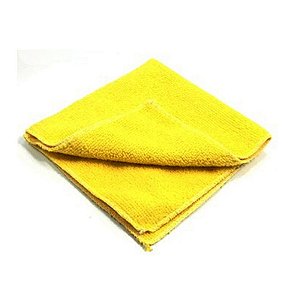 Pano de Microfibra Amarelo Bralimpia - 40x40cm