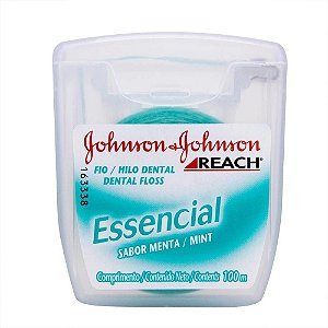 Fio Dental Johnson's 100mts Reach Essencial Menta