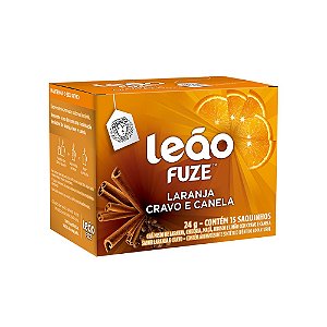 Chá Matte Leão Laranja, Cravo e Canela C/15 Sachês