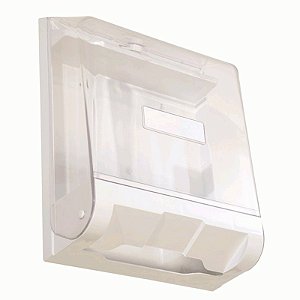 Suporte Papel Interfolha 2/3 Dobras  Branco/Cristal JSN N7A
