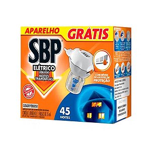 Inseticida Elétrico Sbp 45 Noites Grátis Aparelho