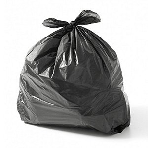Saco de Lixo 300LTS Preto Comum