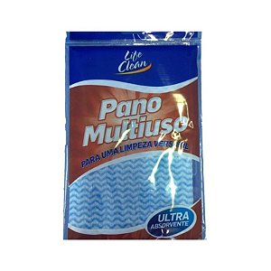 Pano para Limpeza Life Clean PCT C/5 UN