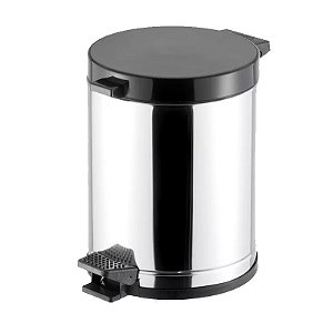 Lixeira Inox 4,5 Litros C/ Pedal Viel