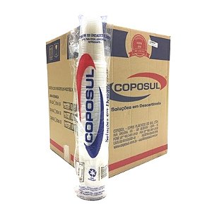 Copo Descartável Transparente Coposul 180ml Caixa Com 2500 Unidades
