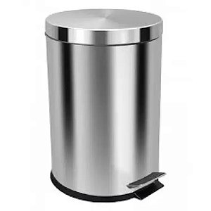 Lixeira Inox 20 Litros com Pedal PI20