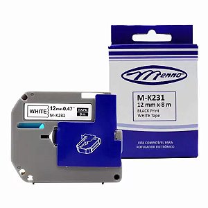 Fita para Rotulador 12mmx8m M231 Compatível 1 UN Menno