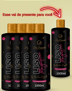 4 REALINHAMENTO LISO MAGNÍFICO  PAUSA 10 A 20 MINUTOS 1L GANHE DE PRESENTE 1 REALINHAMENTO LISO MAGNÍFICO 1L
