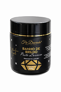 MÁSCARA TONALIZANTE BANHO DE BRILHO PRETO LUXUOSO 500Gr