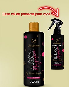 DUPLICADO - REALINHAMENTO LISO MAGNÍFICO PAUSA  10 A 20 MINUTOS 1L GANHE DE PRESENTE 1 PROTETOR TÉRMICO LISO MAGNÍFICO 250Ml