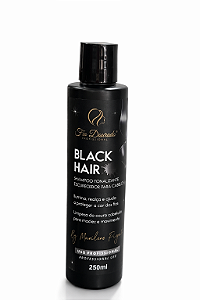 SHAMPOO TONALIZANTE BLACK HAIR ESCURECEDOR PARA CABELOS 250ml