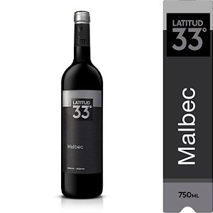 Vinho Latitud 33º Malbec 750ml