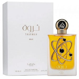 Perfume Lattafa Tharwah Gold Eau de Parfum 100ml