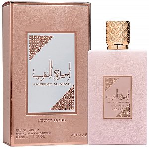 Perfume Lattafa Asdaaf Ameerat Al Arab Prive Rose Eau De Parfum 100ml