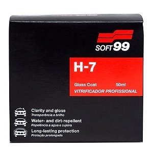 H7 Vitrificador de Pintura Soft99 Glass Coat 50ml