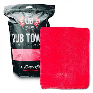 Toalha de Microfibra Dub Towel 400GSM 60x120cm Vermelha Dub Boyz