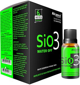 Sio3 Water Off Cristalizador de Vidros Alcance 20ml