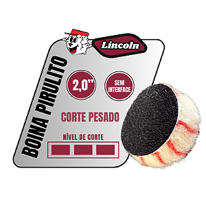 Boina de Lã Pirulito Corte Pesado 2" Lincoln