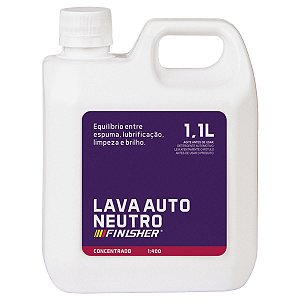 Lava Auto Neutro Concentrado Finisher 1,1L