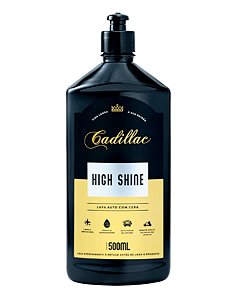 High Shine Shampoo com Cera 500ml Cadillac