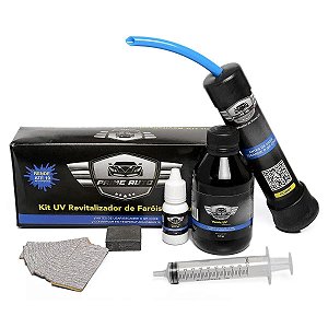 Kit UV Revitalizador de Farois e Lanternas 10 Aplicações Prime Auto
