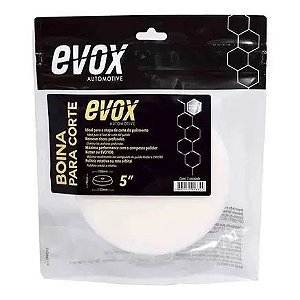 Boina de Espuma Agressiva Branca Corte 5" Evox