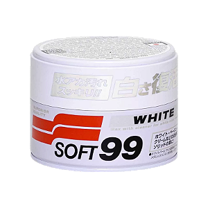 White Cleaner Cera Limpadora Soft99 350g