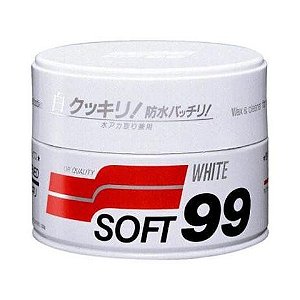 White Cleaner Cera Limpadora Soft99 350g