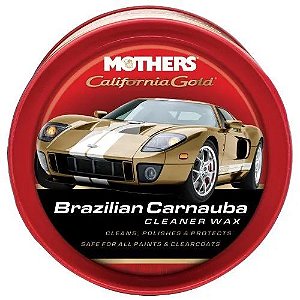 Cera Limpadora Brazilian Carnaúba Cleaner Wax Mothers 340g