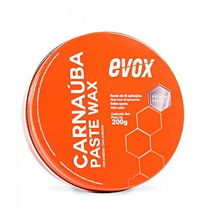 Carnaúba Paste Wax Cera Protetora 200g Evox
