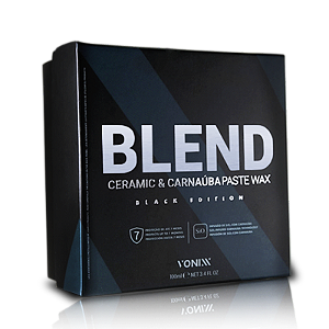 Blend Black Edition Cera Protetora de Carnaúba 100g Vonixx