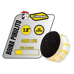 Boina de Lã Pirulito Corte Leve c/ Interface 2" Lincoln