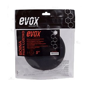 Boina de Espuma para Lustro Preta 5" Evox