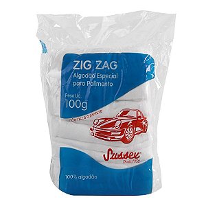 Algodão para Polimento Zig Zag 100g
