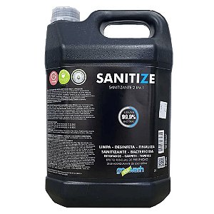 Sanitize Sanitizante Limpador 2 em 1 Go Eco Wash 5L