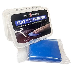 Clay Bar Premium Barra Descontaminante Média 80G Sigma Tools