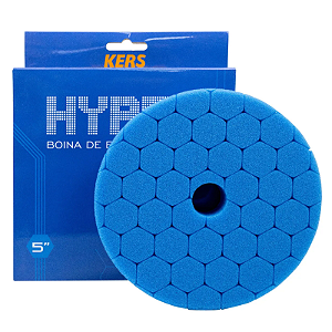 Boina de Espuma Azul Hyper Lustro 5" Kers