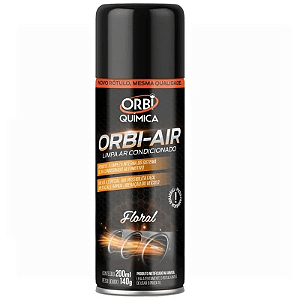 Limpa ar Condicionado Orbi Air Floral 200ml Orbi Química