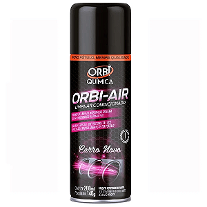 Limpa ar Condicionado Orbi Air Carro Novo 200ml Orbi Química